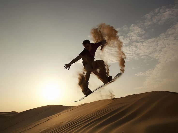 Tavola di sabbia / Sandboarding