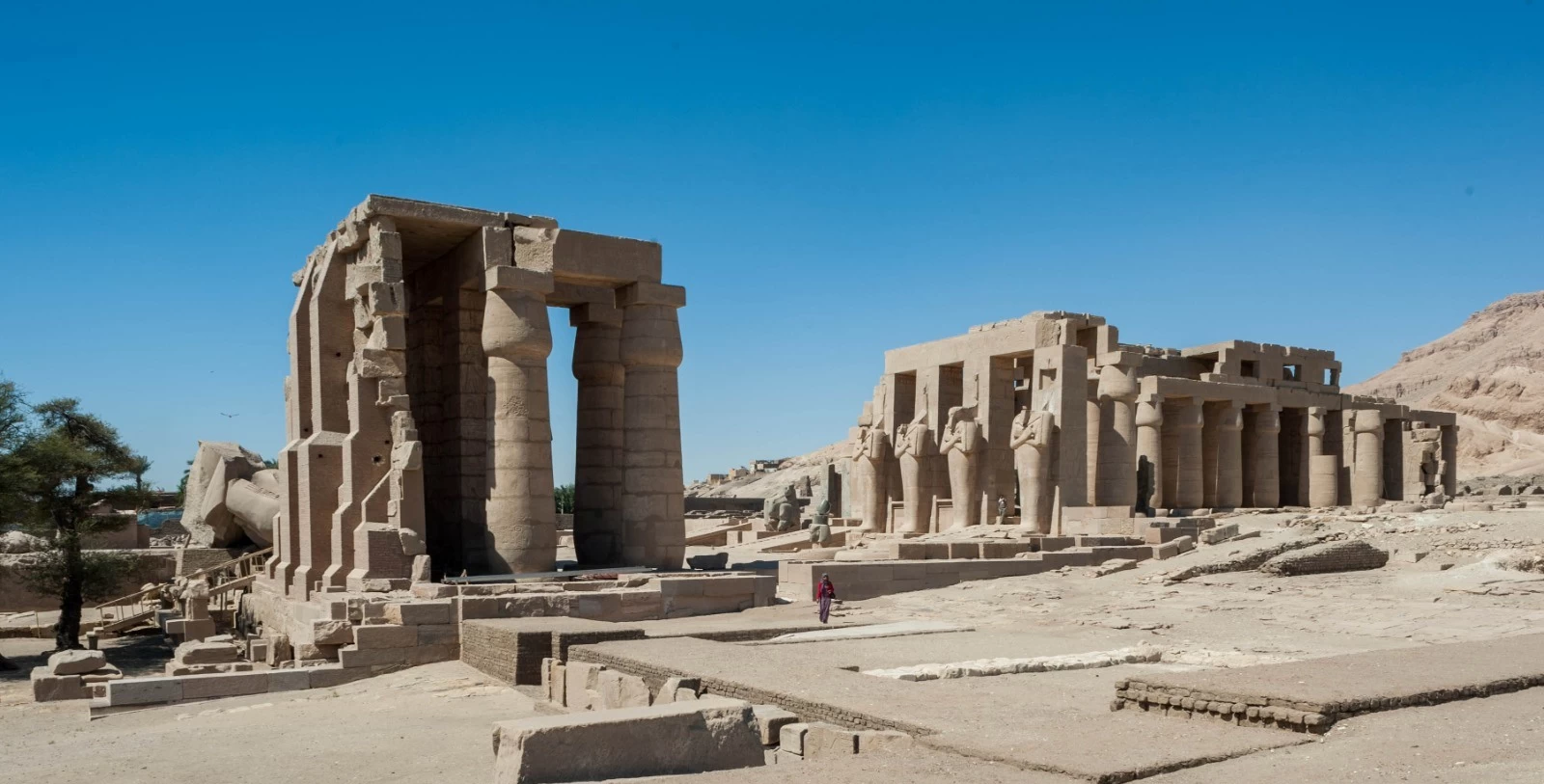Il Ramesseo a Luxor