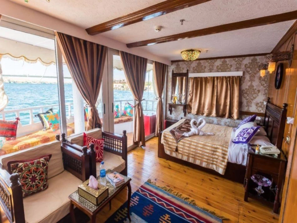 Sail away from the crowds on a traditional Dahabiya