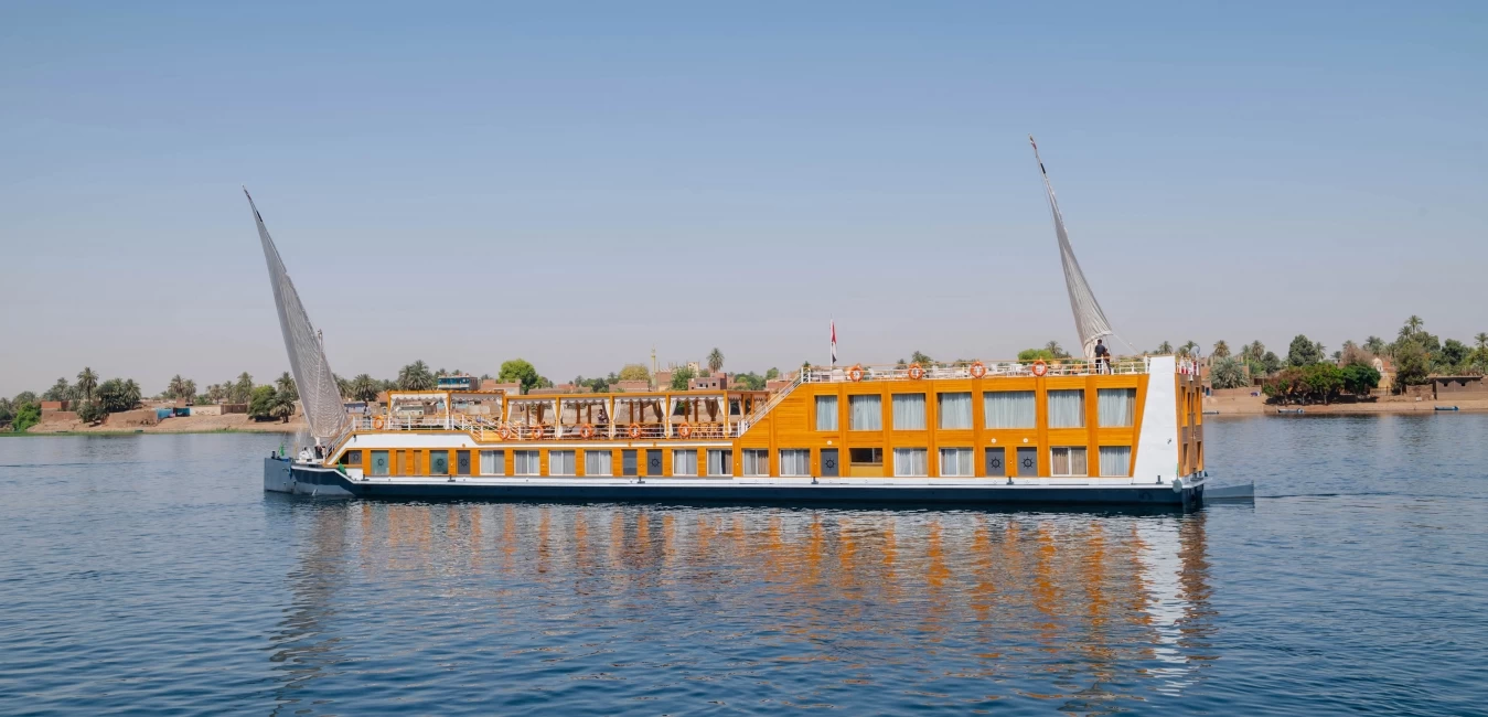 Sail the Nile at your own pace aboard a Dahabiya