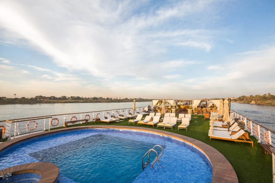 Cruise through Egypt’s wonders aboard the stylish Farah Boat