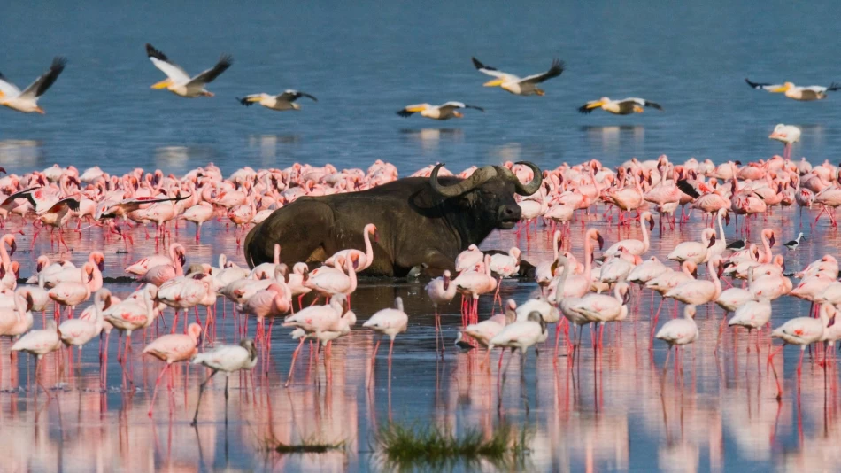 Visita el Parque Nacional del Lago Nakuru con paquetes de vacaciones por África