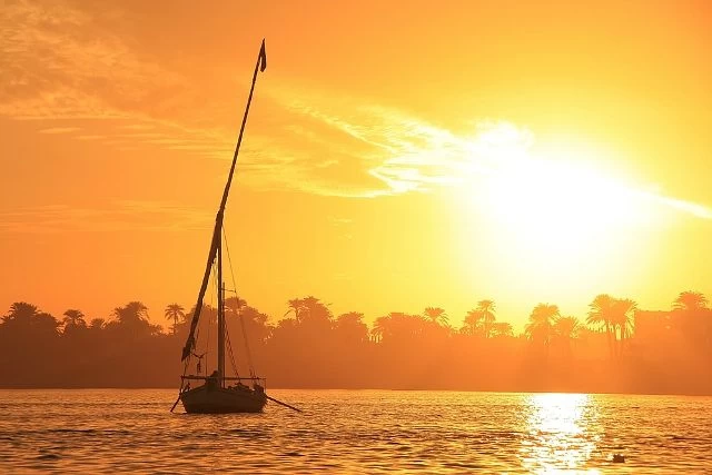 Private Felucca In The River Nile