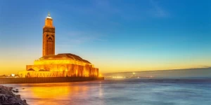 Hassan II Mosque in Casablanca, Morocco