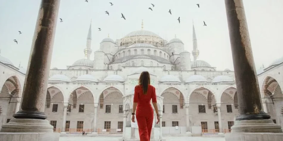Blue Mosque in Istanbul, Turkey