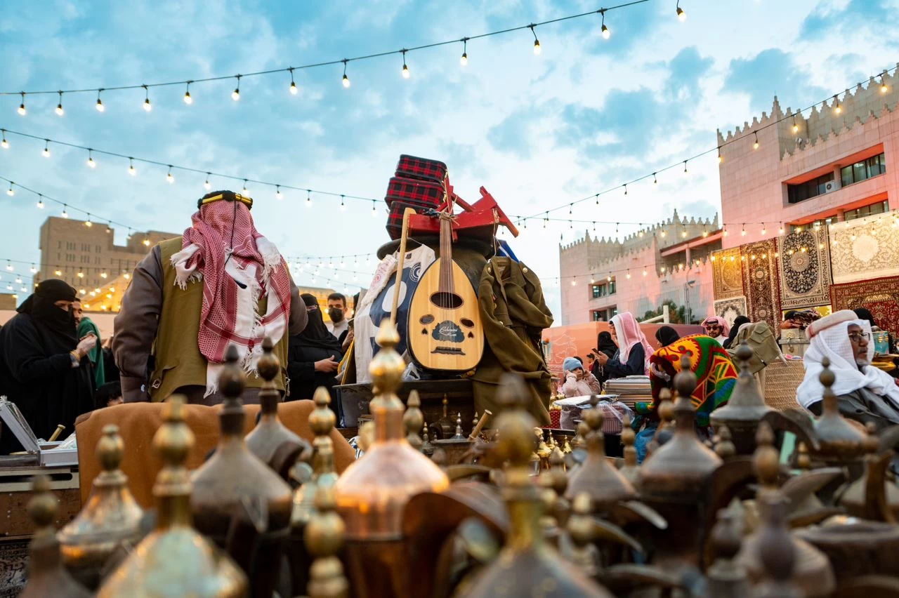 Souk Al-Zal è uno dei mercati più antichi di Riyadh