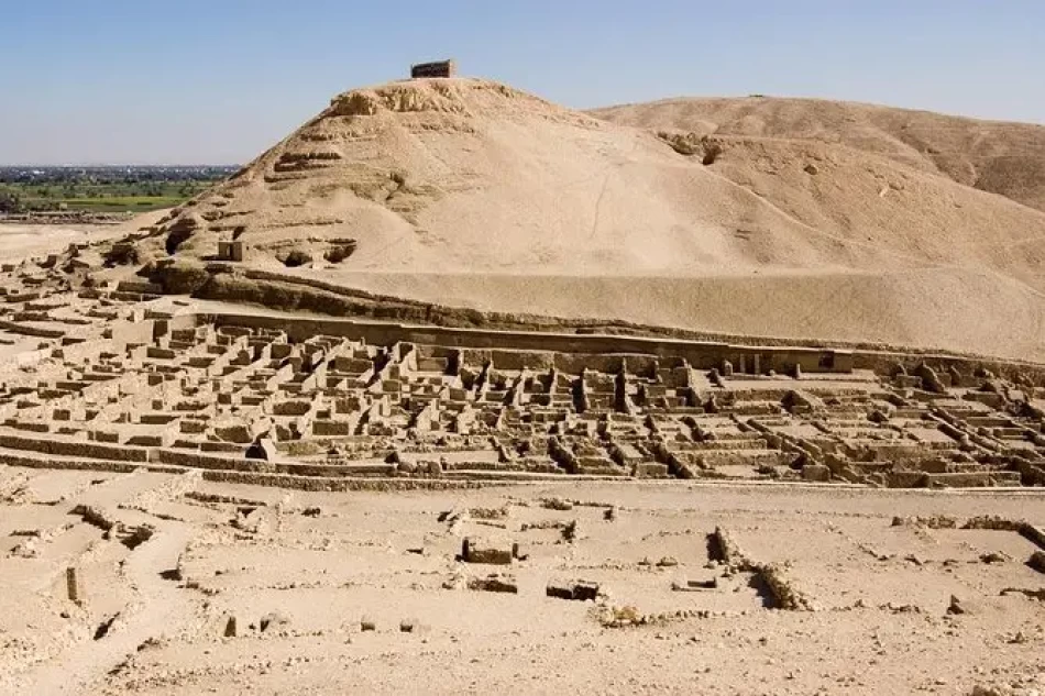 Valley of the Nobles in Luxor, Egypt