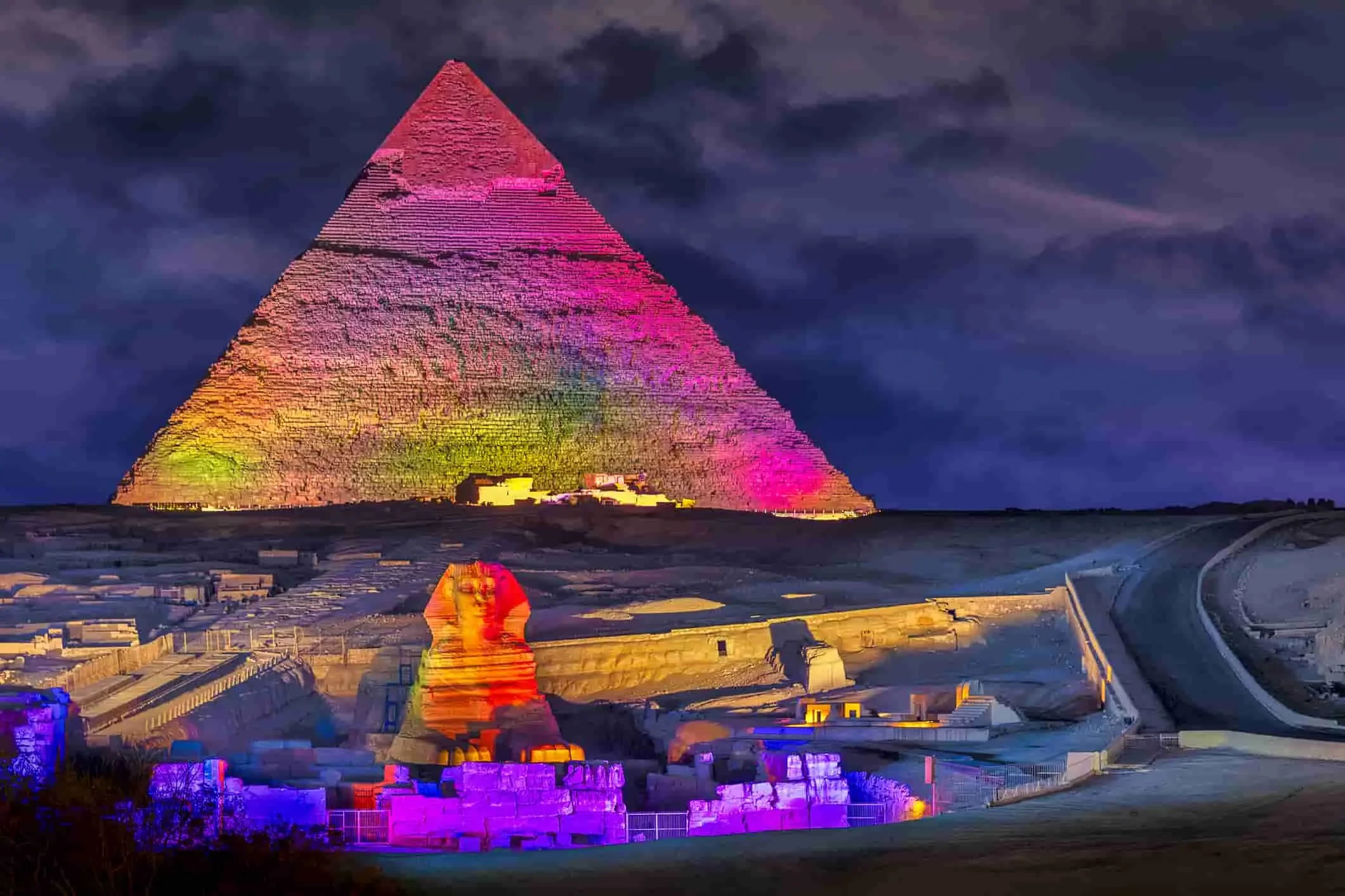 Explore with Egypt tours Giza Pyramids Sound & Light Show