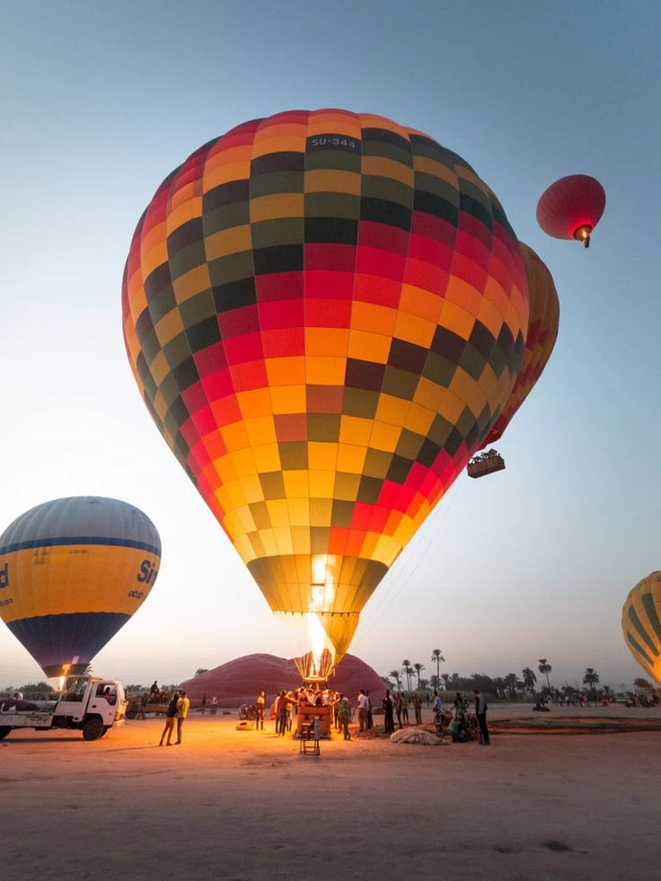 Hot Air Balloon Ride At Luxor