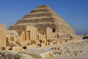 the Pyramids of Saqqara