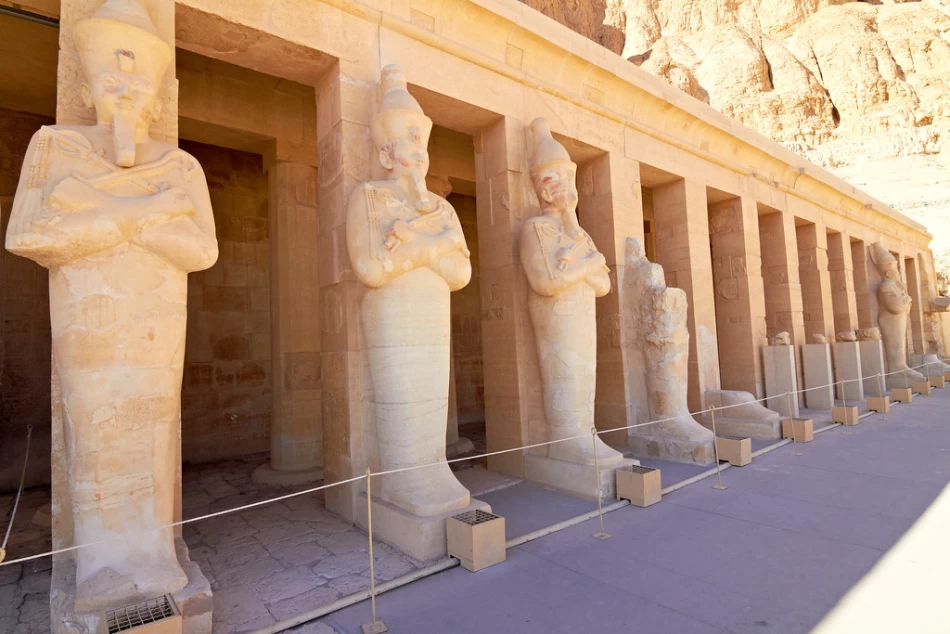 the temple of Hatshepsut