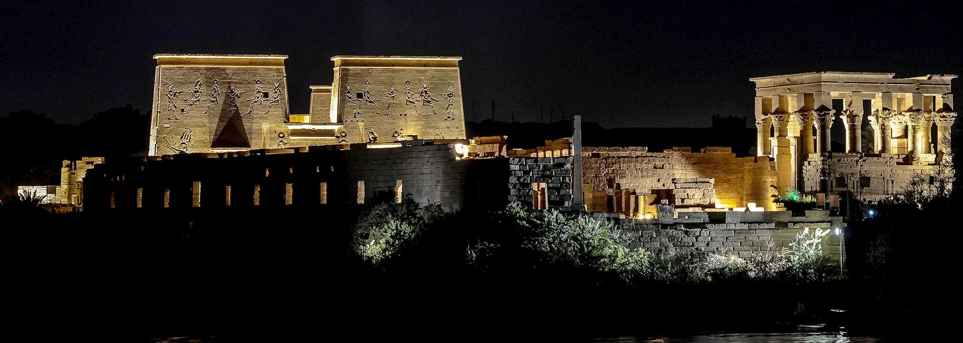 Sound and Light Show in Aswan