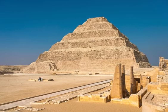 Saqqara the 1st Pyramid in history