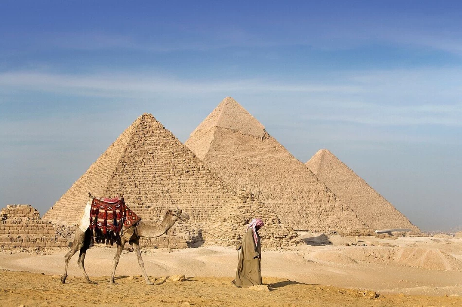 Camel Ride at the pyramids