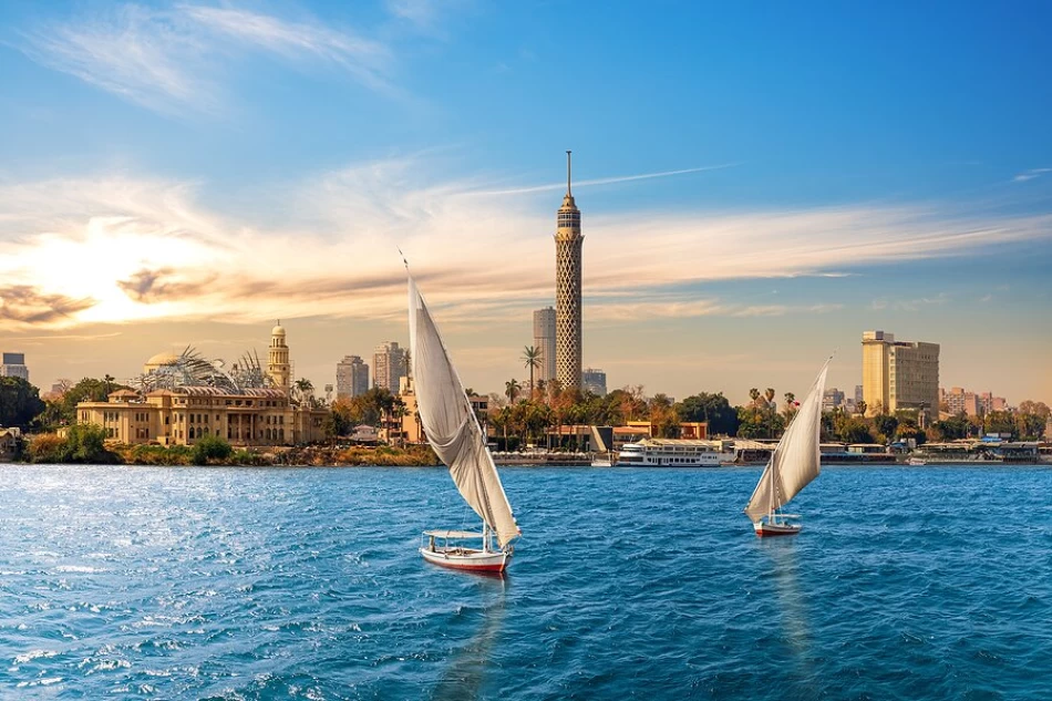 Private Felucca In The River Nile