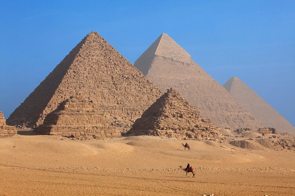 The Giza Pyramids