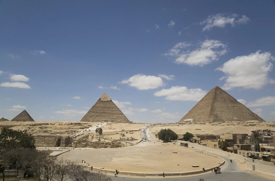 The Giza Pyramids