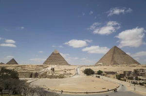 The Giza Pyramids