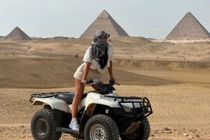 Giza Pyramids with Quad Bike