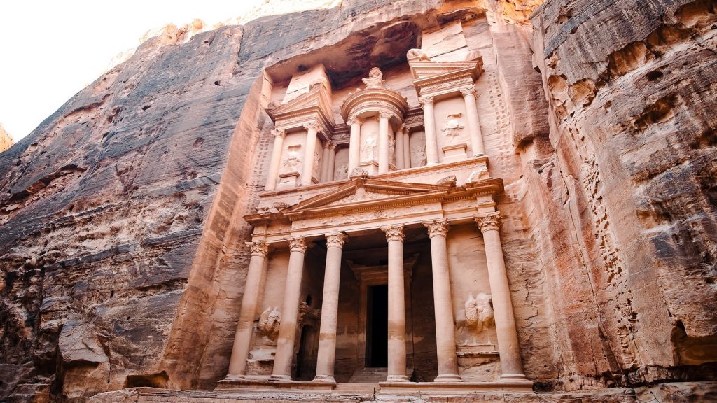 The history of Petra stretches over 2000 years; it was formerly the busy capital of the Nabataean Kingdom.it formed the most significant trade hub in the ancient world. 